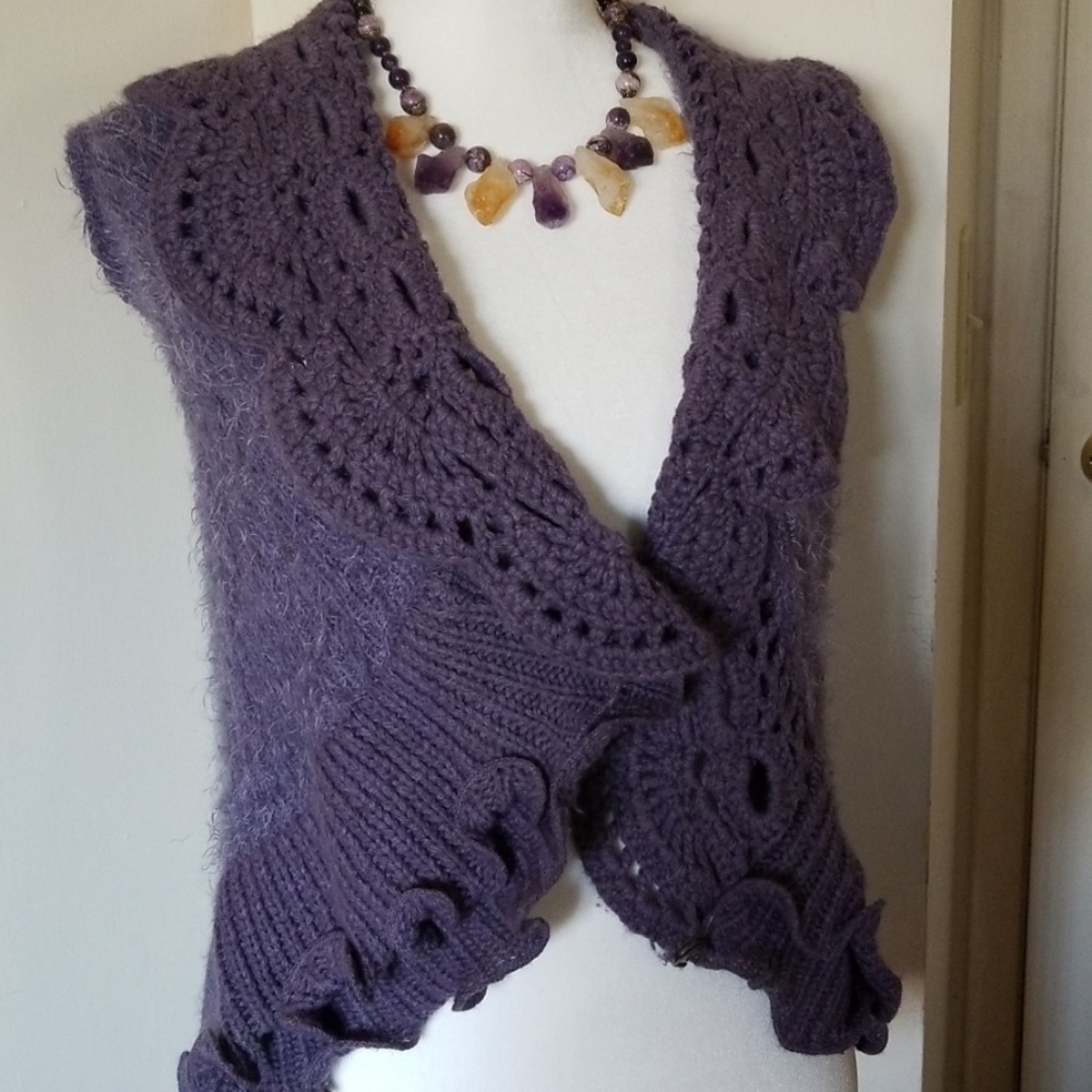 Beautiful knitted vest